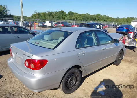 2007 Toyota Corolla Ce/Le/S из США, поврежденный, VIN 1NXBR32E07Z781934